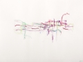 sans titre, 2012, mine de plomb, fusain et crayon aquarelle sur papier, 30 x 40 cm