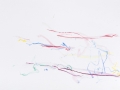 paysage dépouille, 2014, crayon aquarelle à l'eau sur papier aquarelle, 17,6 x 24,7 cm