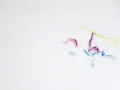 paysage dépouille, 2015, crayon aquarelle à l'eau sur papier aquarelle, 15,5 x 22,1 cm