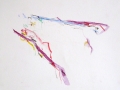 paysage dépouille, 2017, crayon aquarelle à l'eau sur papier aquarelle, 20,5 x 25,9 cm