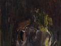 noyau, 1989, peinture  glycérophtalique sur toile, 210,5 x 176 cm