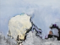 chemin faisant (lulukaï), 2017, huile sur toile, 200 x 234 cm