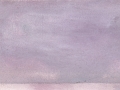 se rafraîchir à l'horizon, 2018, crayon aquarelle et huile sur papier, 10,2 x 16 cm