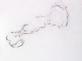 sans titre, 2006, pastel gras, mine de plomb, crayon et huile sur papier, 172 x 145 cm