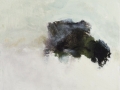 chemin faisant (collection particulière), 2018, huile sur toile, 30 x 35 cm